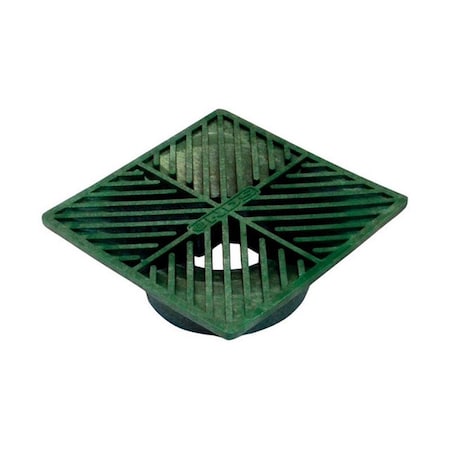D2D 5 6 in. Green Heavy Duty Drain Grate D2613195